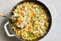 Chicken noodle soup canned chicken recipe