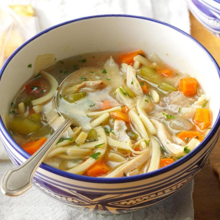 Chicken pasta soup recipes