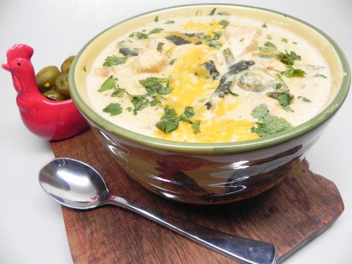 Best chicken poblano soup recipe