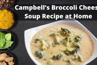 Campbell's cheddar broccoli soup recipes