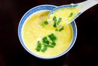 Corn egg drop soup recipe