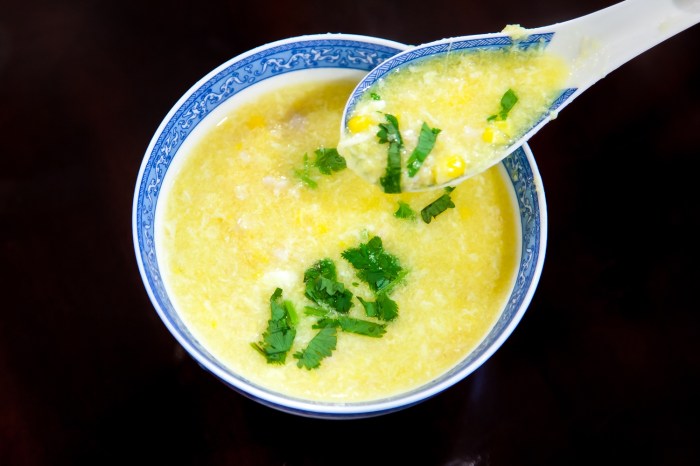 Corn egg drop soup recipe