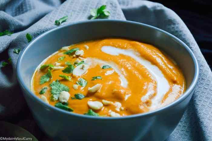 Vegetable curry soup recipe