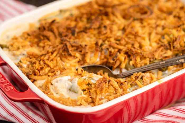 Campbells soup recipe for green bean casserole