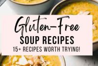 Dairy and gluten free soup recipes