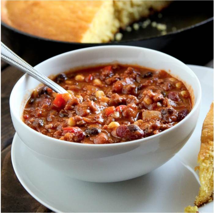 Chili soup turkey healthy recipes time veggie walt beef mince fixings organic dinner vegan twohealthykitchens chicken some meatless monday d23