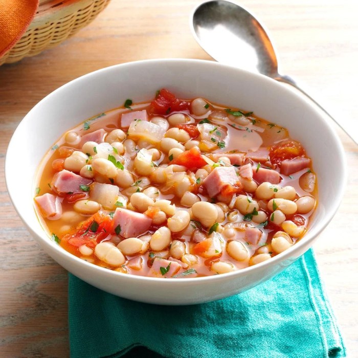 Beef bean soup recipe