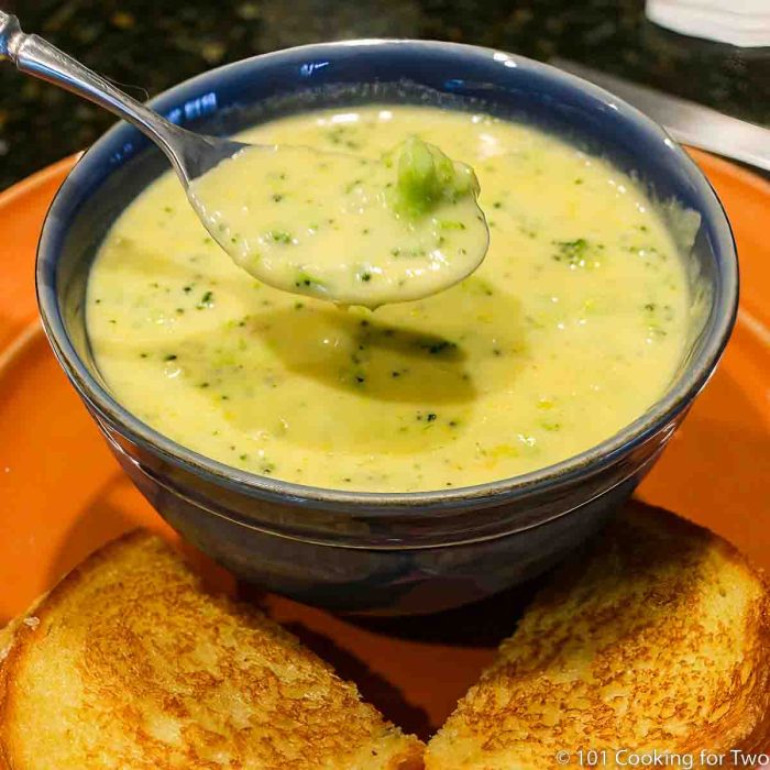 Potato broccoli soup recipetineats chowder hearty