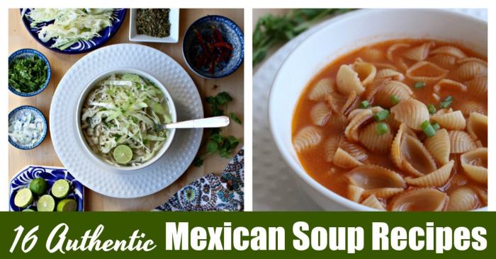 Authentic mexican soup recipe