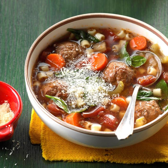 Crockpot meatball soup recipes