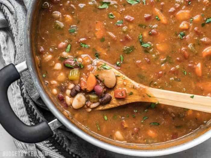 Vegan bean soup recipes