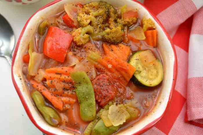 Weight loss veg soup recipe