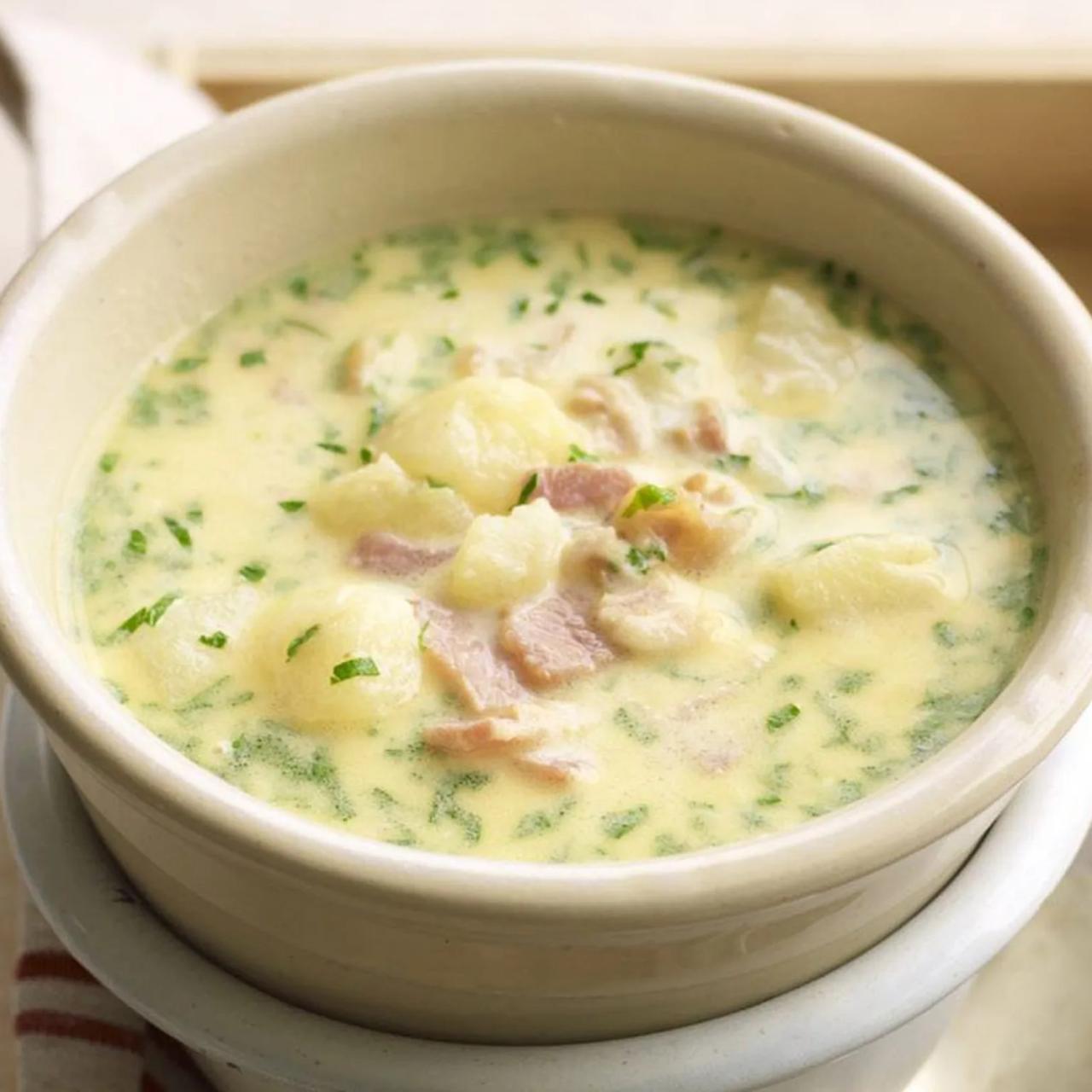 Creamy recipes classy soups bacon cookingclassy