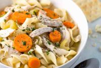 Soup chicken noodle cooker slow recipe easy recipes jessicagavin ideas votes