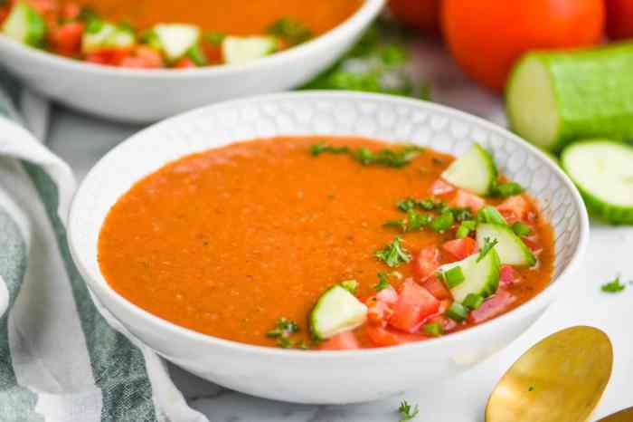 Simple gazpacho soup recipe