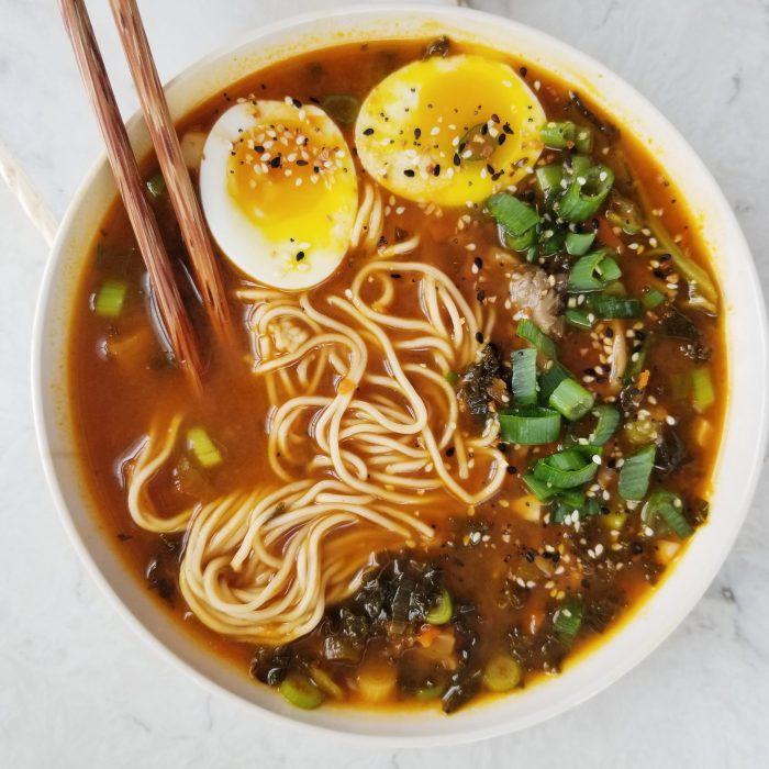 Spicy beef noodle soup recipe