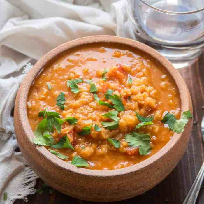 Sicilian lentil soup recipe