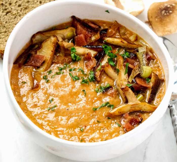 Shiitake mushroom soup recipes