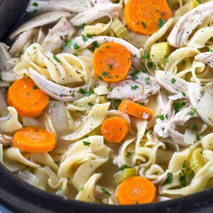 All recipes slow cooker chicken noodle soup