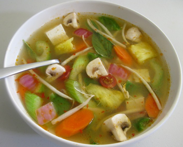 Chinese vegan soup recipes