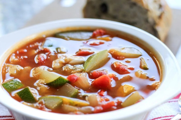 Soup recipes with zucchini and squash